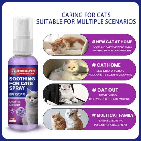 cat soothing spray
