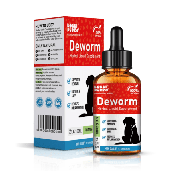 Nature Herbal Dog Liquid Dewormer From PetExist